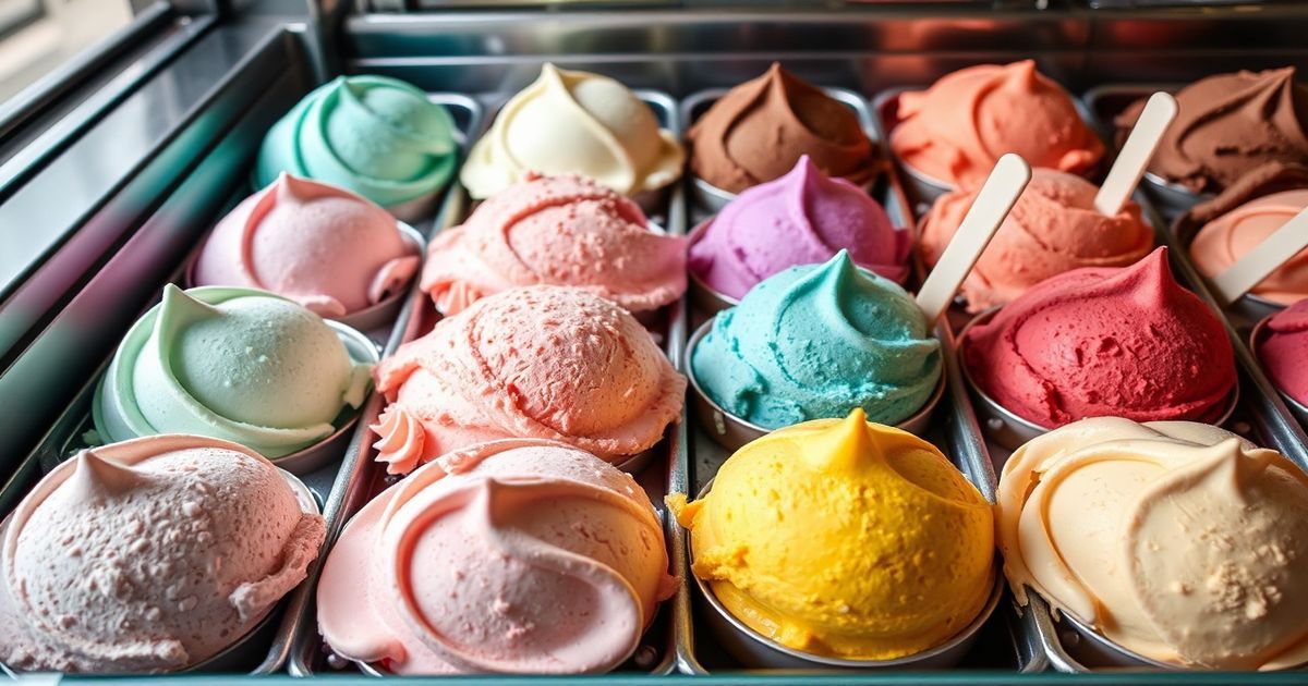 Glace artisanale Auvergne