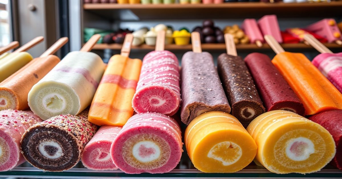 Glace artisanale Auvergne