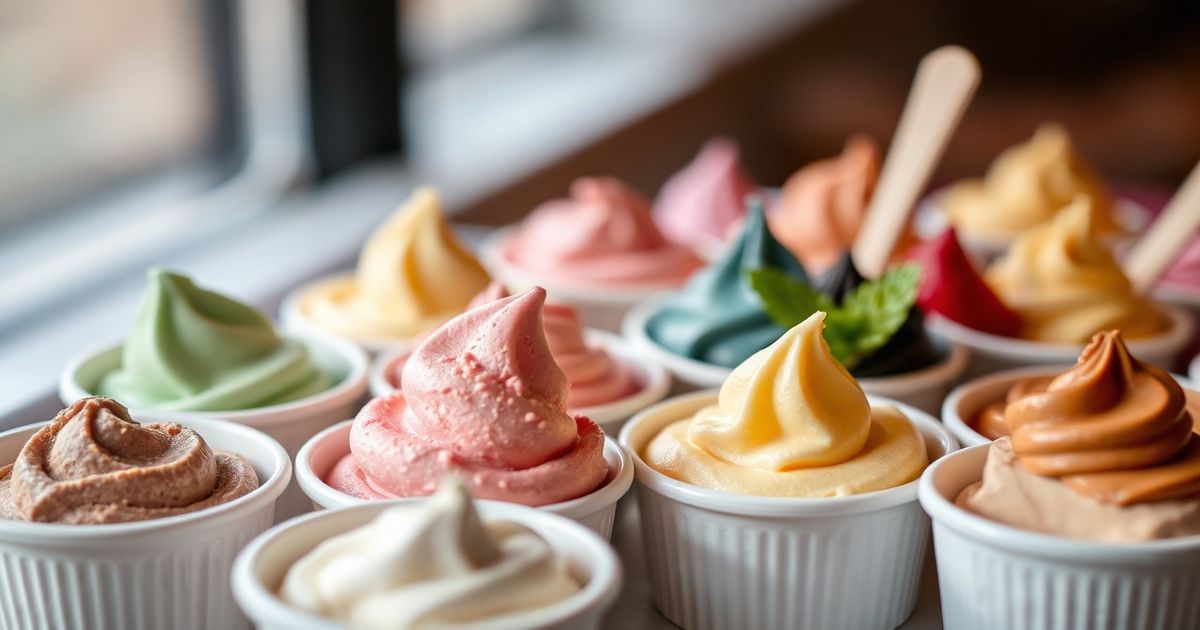 Glace artisanale Auvergne