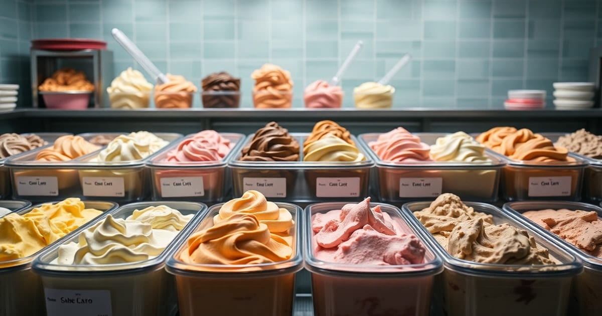 Glace artisanale Auvergne