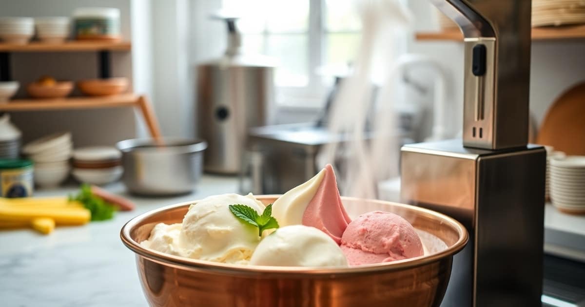 Glace artisanale Auvergne