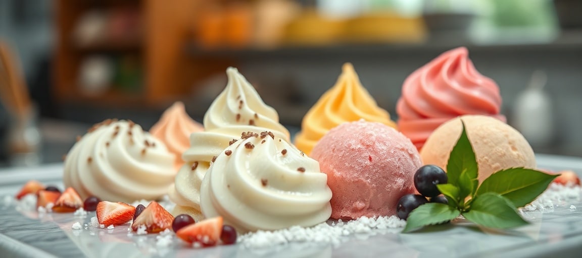 Glace artisanale Auvergne