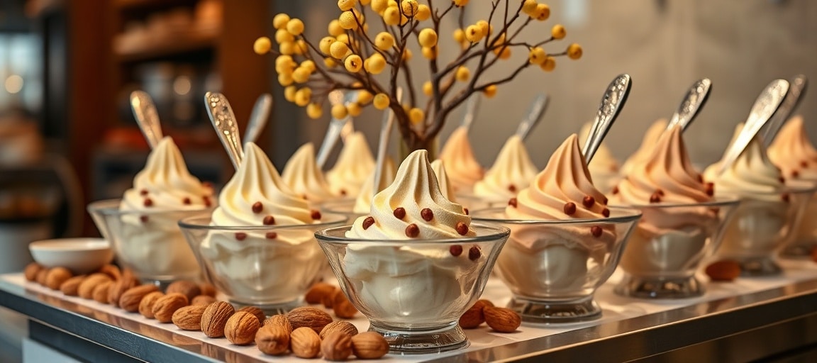 Glace artisanale Auvergne