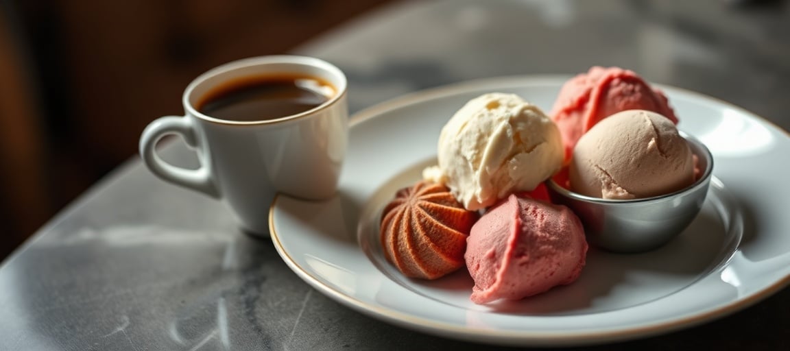 Glace artisanale Auvergne