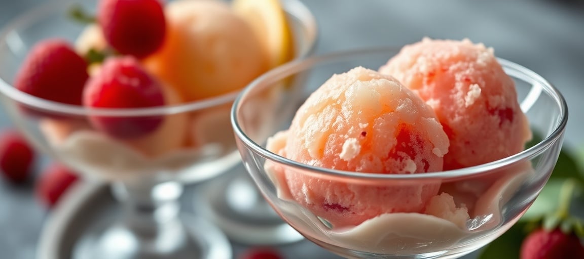 Fruits rouges, agrumes, fruits à noyau : lesquels font les meilleurs sorbets