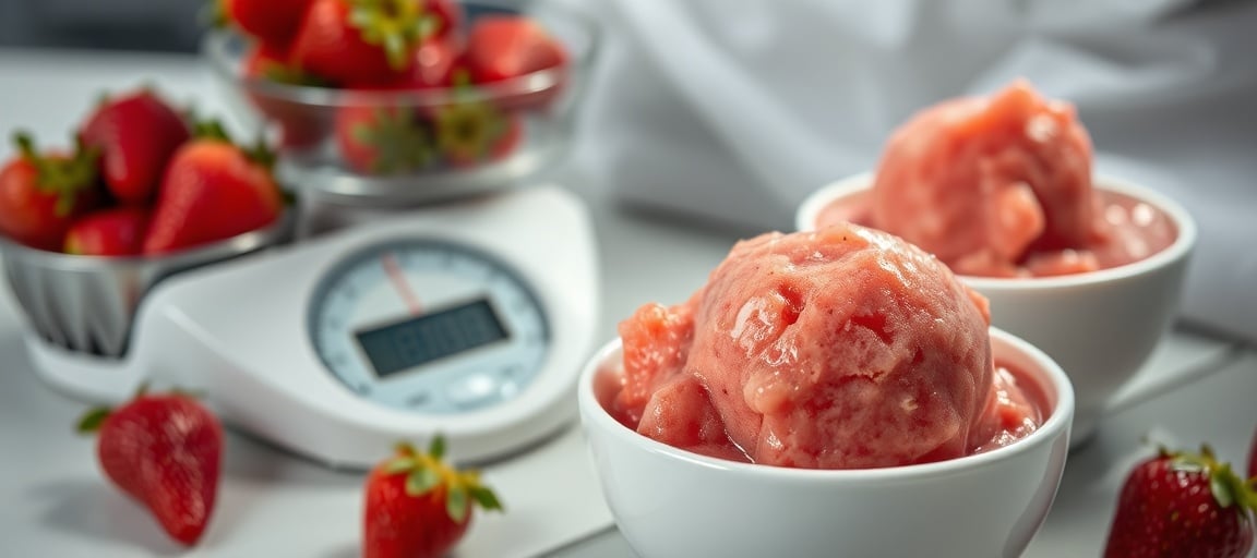 Quelle quantité de fruits pour faire du sorbet
